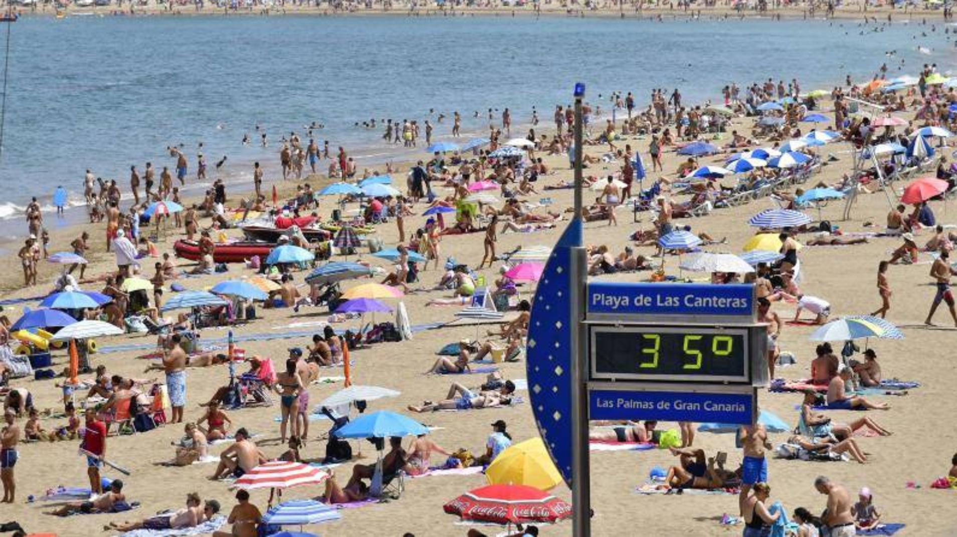 La Segunda Ola De Calor Del Verano Se Ceba Con Gran Canaria Se Superan