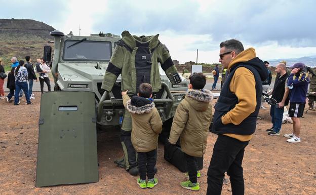 La Brigada 'Canarias' abre sus puertas