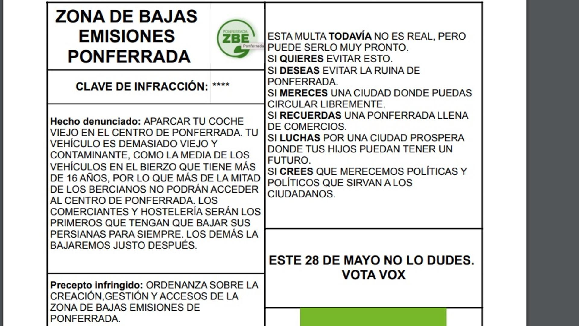 Vox Realiza Una Campa A Para Concienciar Sobre Las Consecuencias De