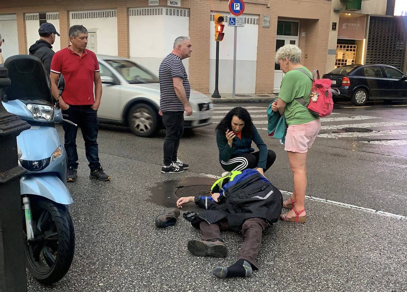 Herido Un Motorista En Un Accidente En La Carretera Carbonera En Gij N