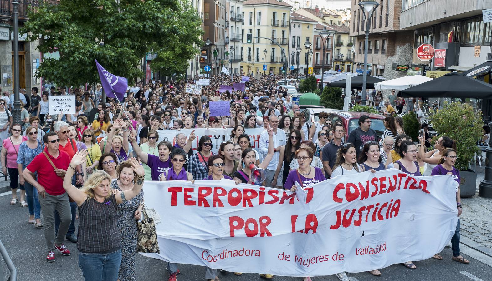 Fotos Manifestación en Valladolid contra la puesta en libertad