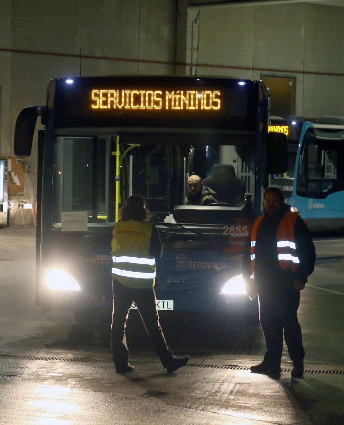 Fotos Huelga De Autobuses Urbanos En Segovia El Norte De Castilla