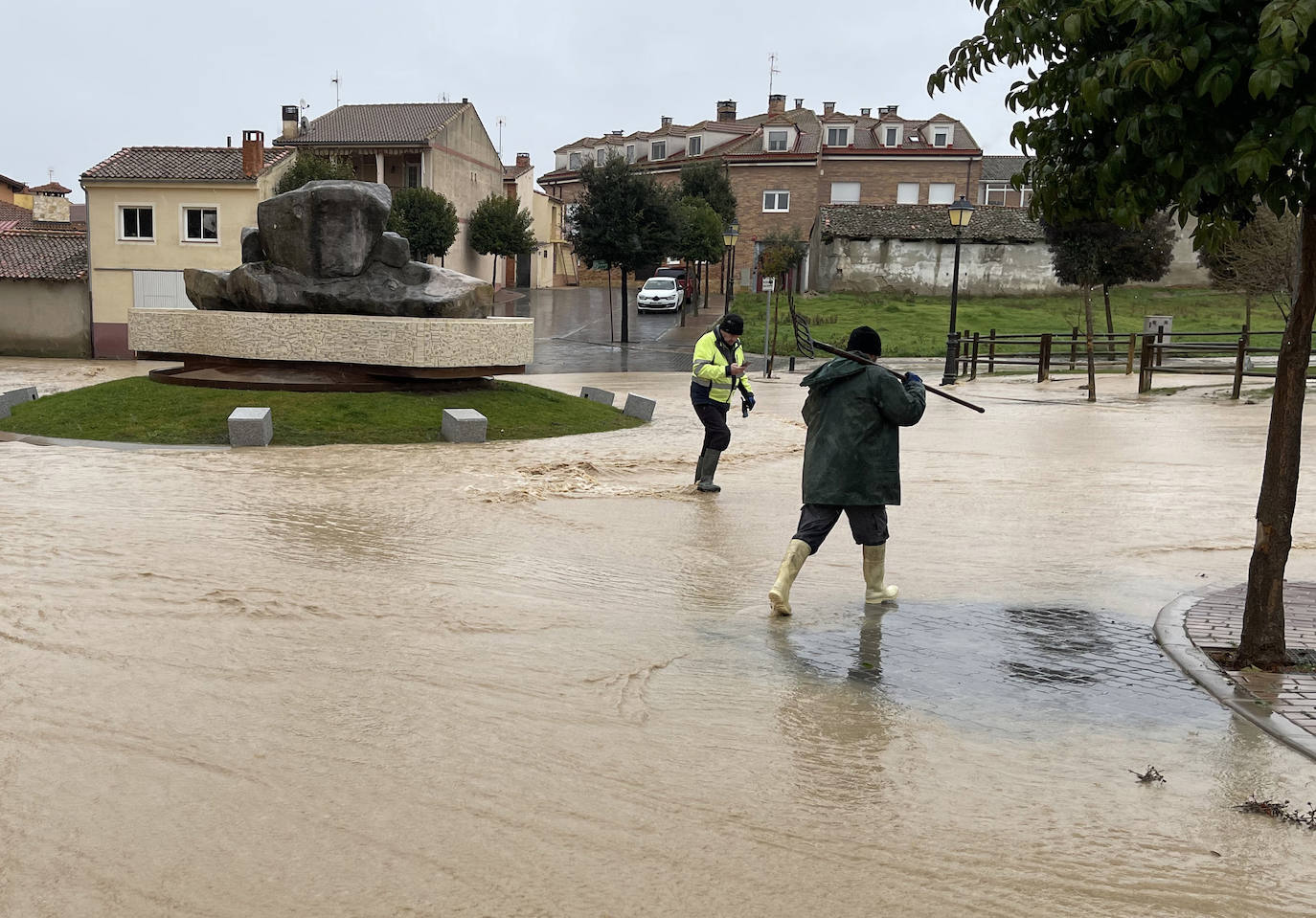 La Inundaci N En Valverde Del Majano En Im Genes El Norte De Castilla