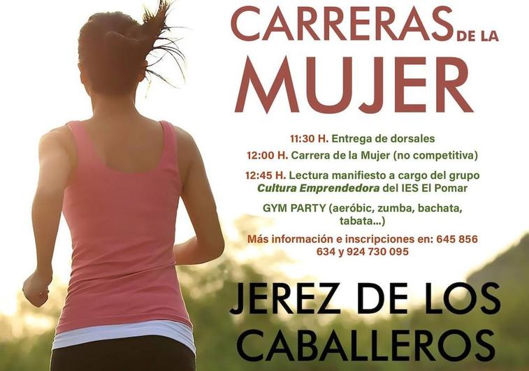 Jerez de los Caballeros celebra la Carrera y Caminata de la Mujer este domingo
