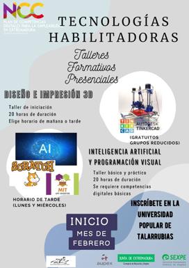 El NCC pone en marcha varios talleres sobre tecnologías habilitadoras