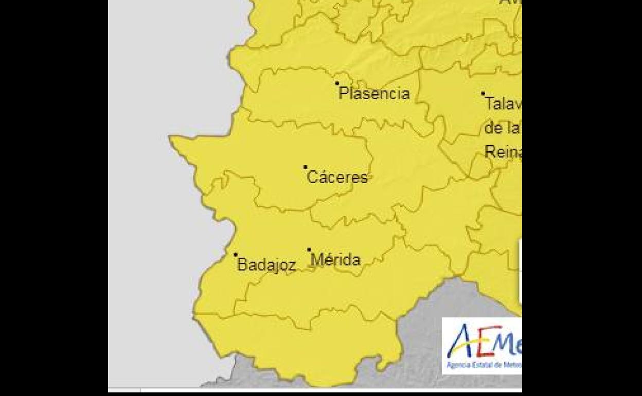 Aemet Activa La Alerta Amarilla Por Lluvias Y Tormentas En La Comarca