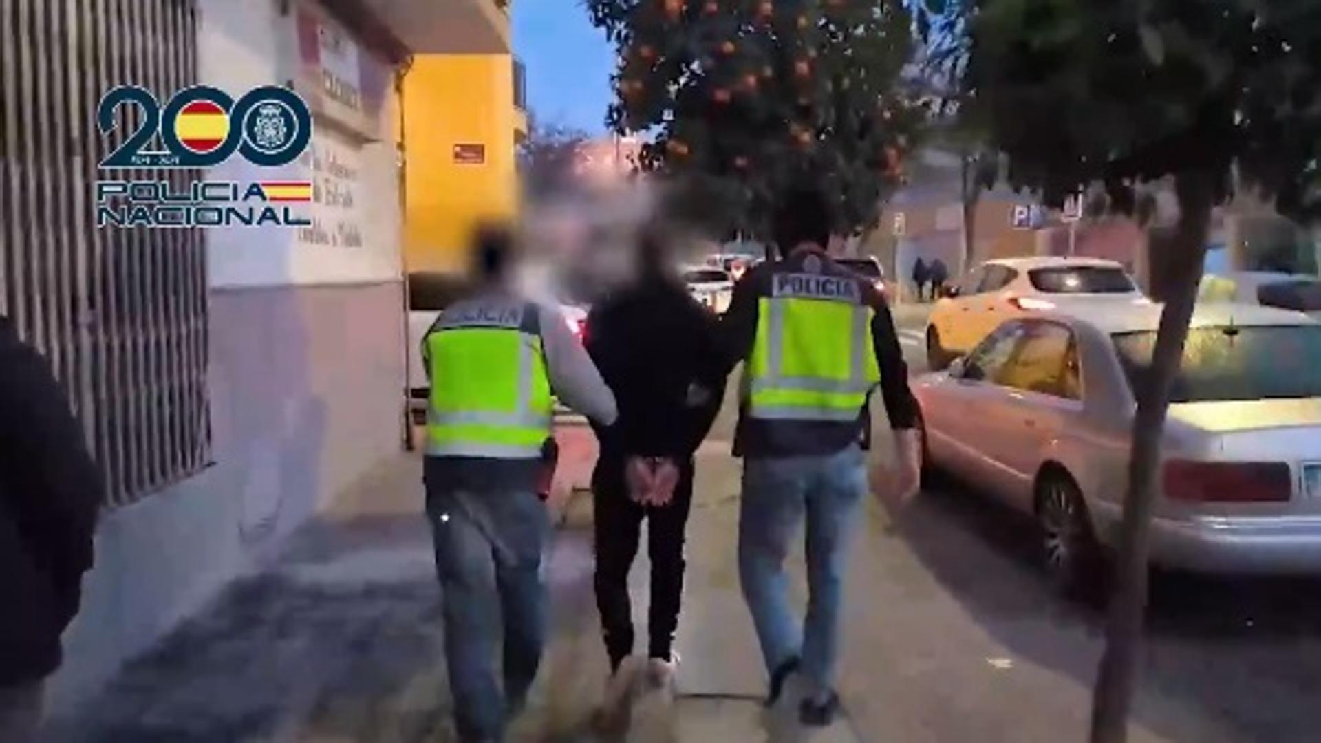 Arrestado en Almería el cabecilla de un clan que reventaban cajeros con