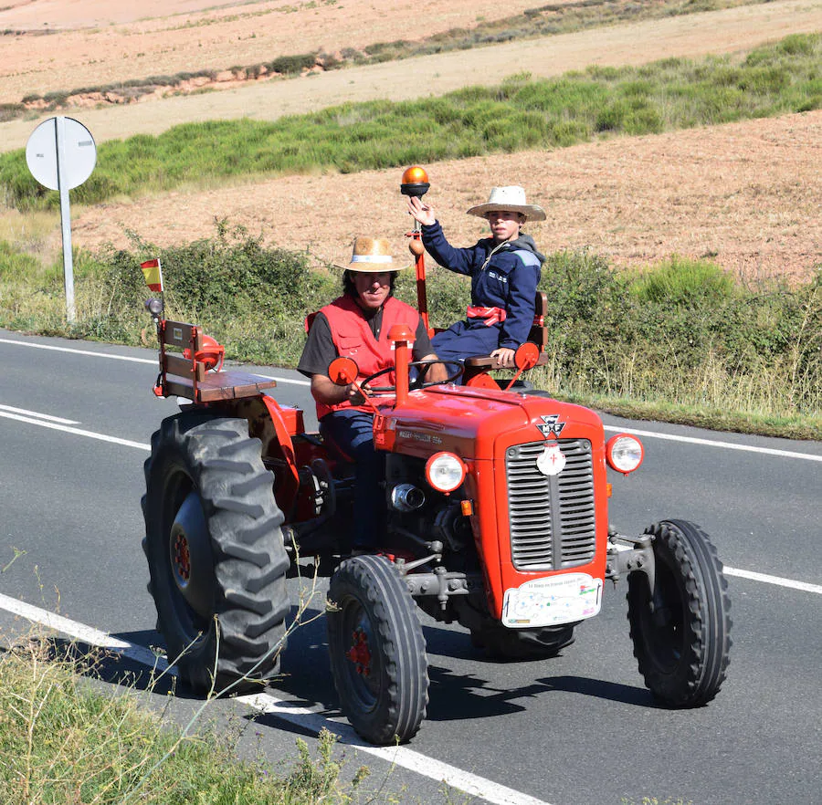 Tractores clásicos por la carretera La Rioja