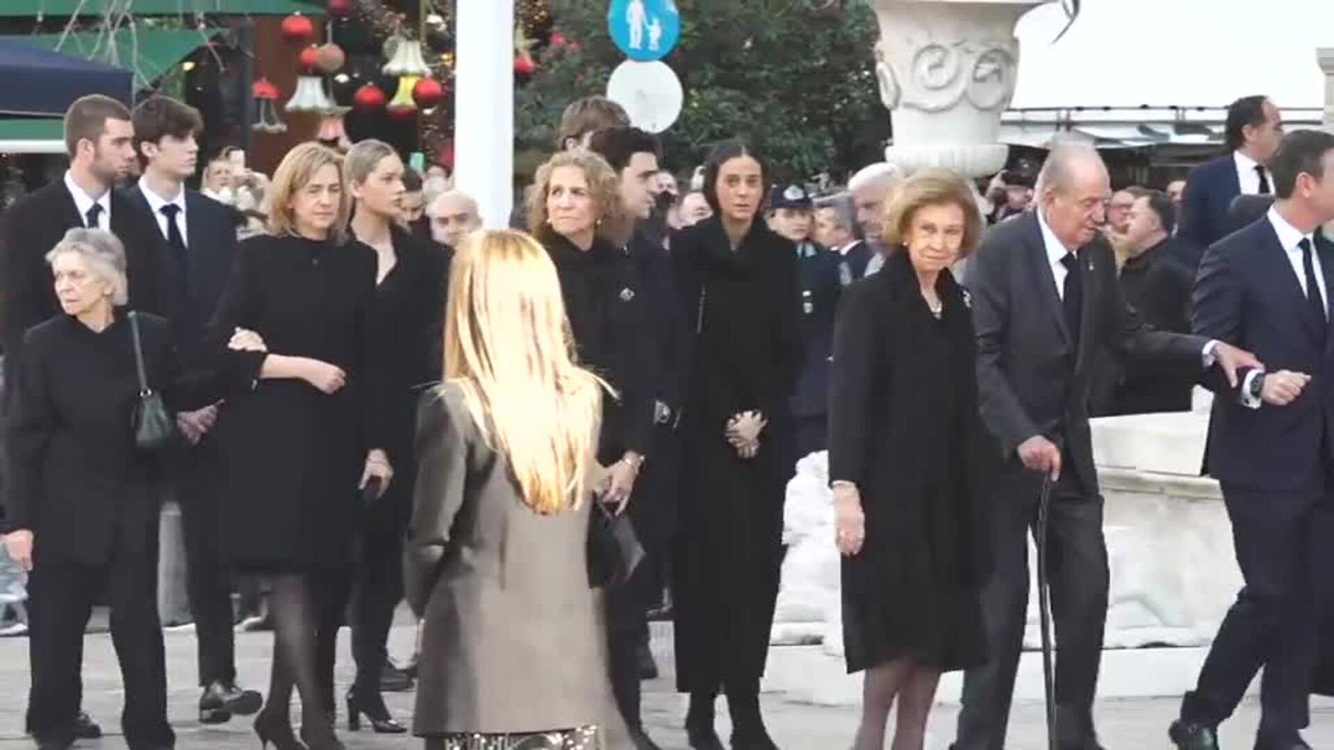 La Familia Real Acude Al Funeral De Constantino II De Grecia La Rioja