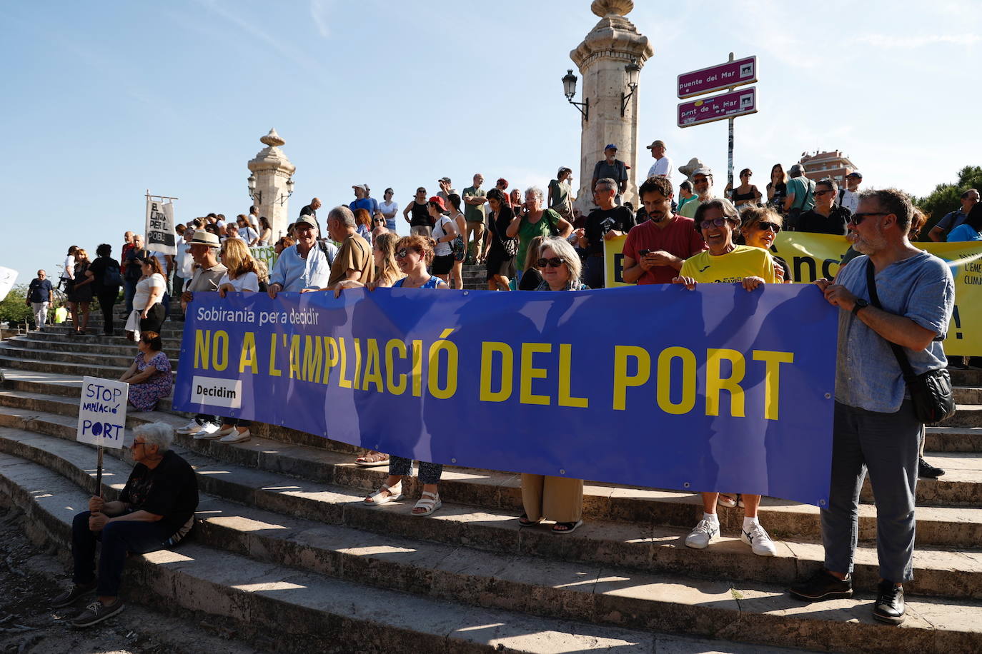 Manifestaci N Contra La Ampliaci N Zona Norte Del Puerto De Valencia