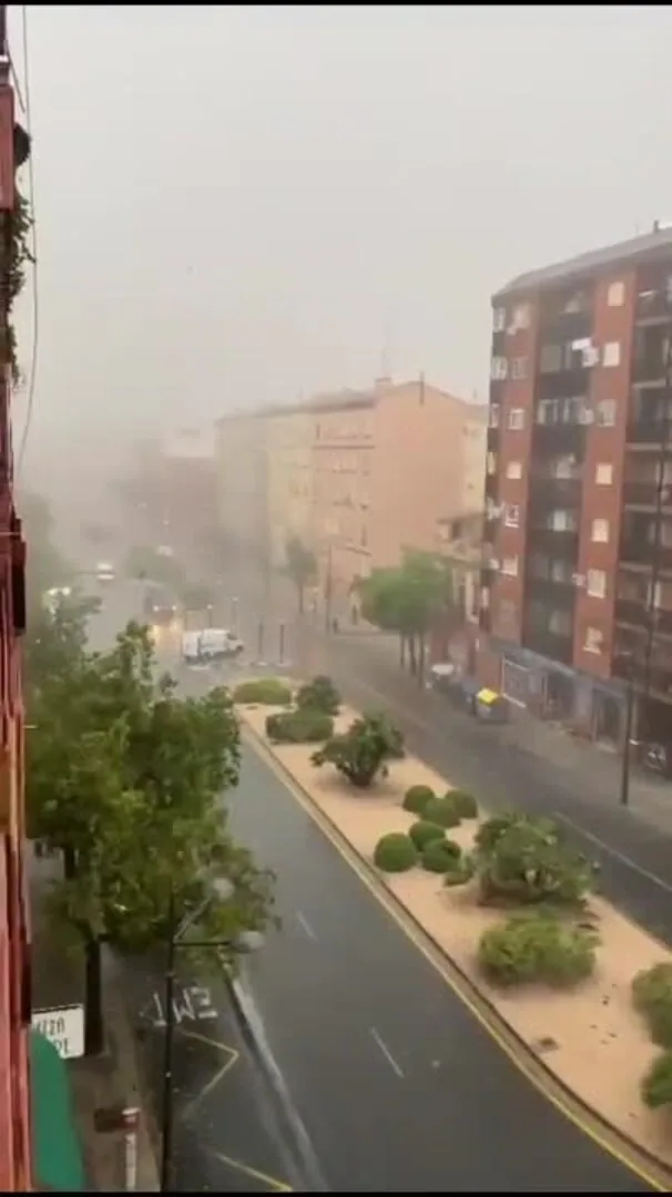 El Granizo Sorprende Valencia Las Provincias