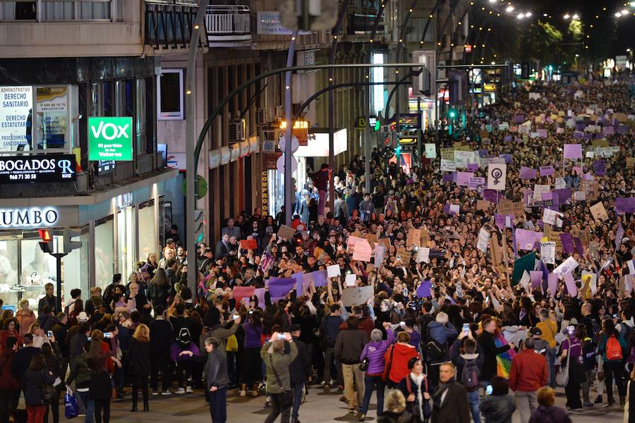 Fotos Un río feminista inunda Murcia La Verdad