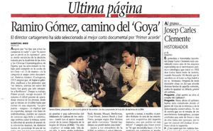 Dos Goya para Cartagena