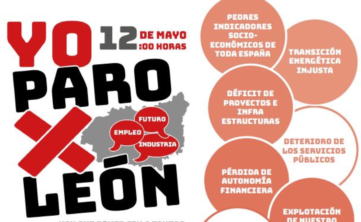 Los sindicatos llaman a la movilización por el desarrollo de León el