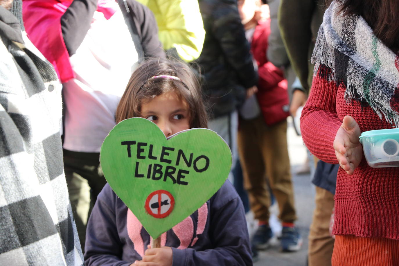 La Coordinadora En Defensa Del Territorio Se Manifiesta En La Plaza De