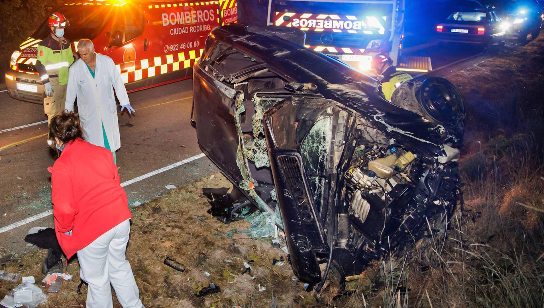 Trágico año en las carreteras de Salamanca cuatro accidentes mortales