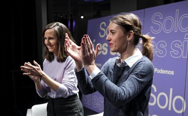 Belarra va más allá contra la banca y los supermercados al tildarles de «usureros»