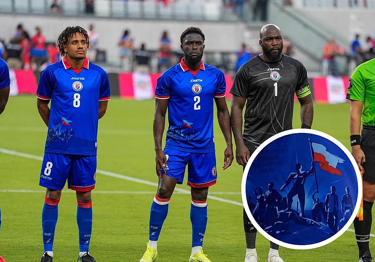 FIFA obliga a Haití a modificar su camiseta del Mundial por conmemorar una guerra