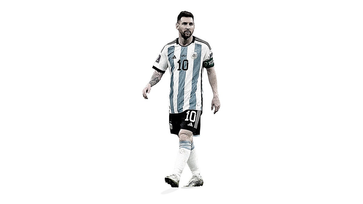 Messi gobierna el Mundial caminando
