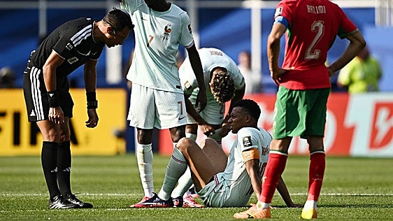 El susto de Mbappé que paró el corazón de Francia