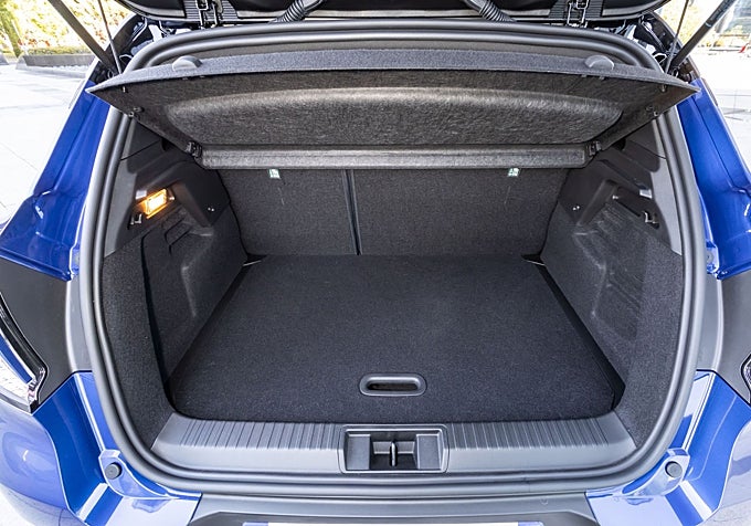 Capacidad del maletero del Captur