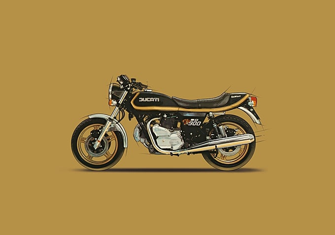 Ducati 900 Sport Desmo Darmah – 1979
