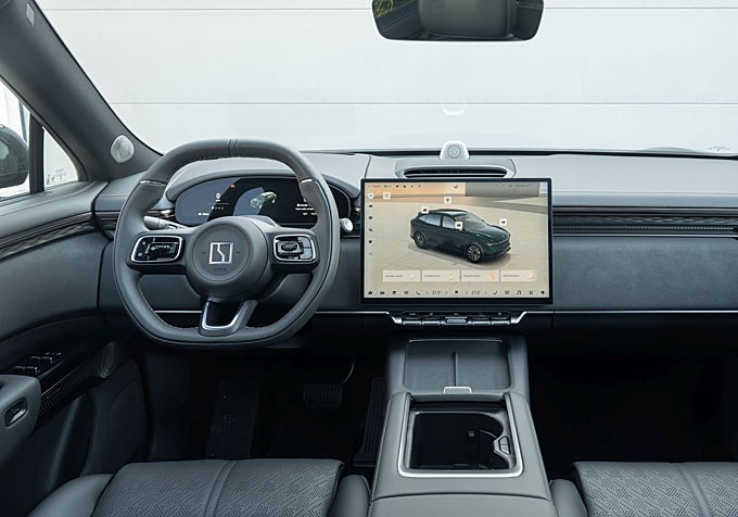 Interior del Zeekr 7X