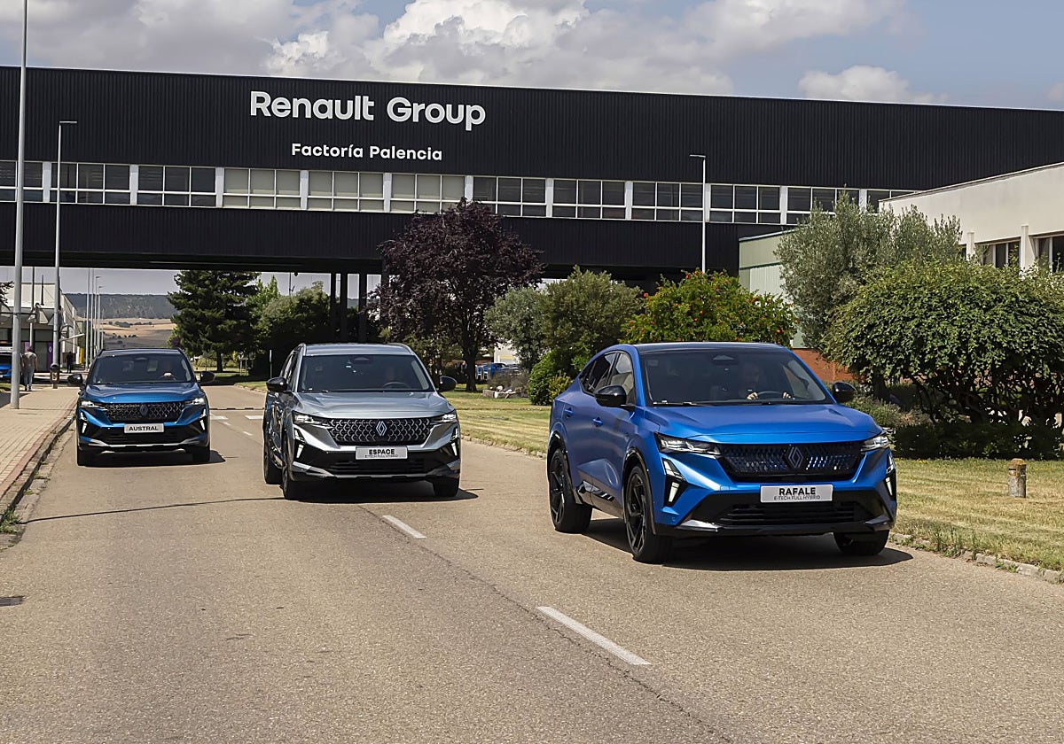 Actualmente, Palencia produce los Renault Austral, Espace y Rafale