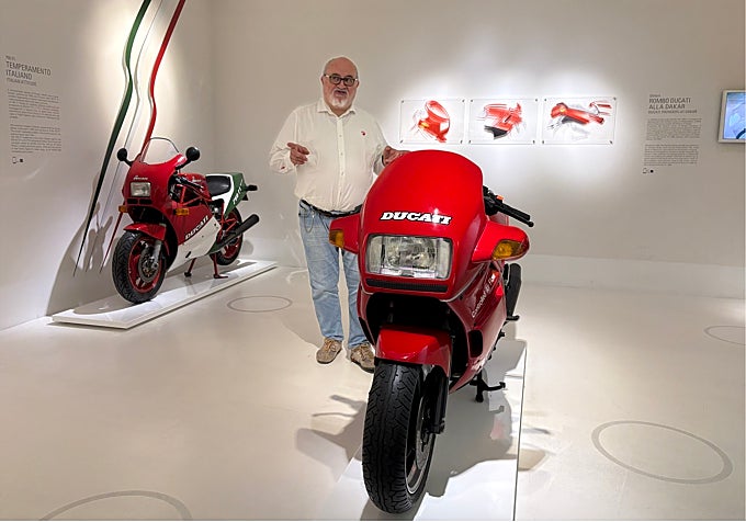 Livio Lodi, curador del museo Ducati