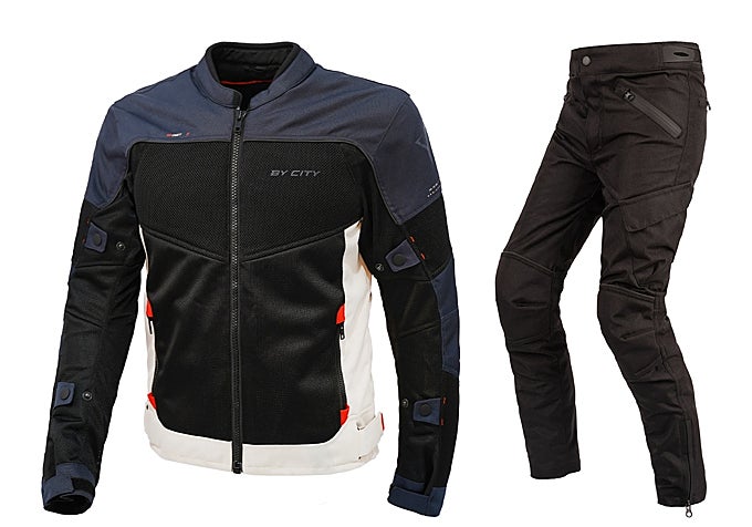 By City: pantalones Risk y chaqueta Luma
