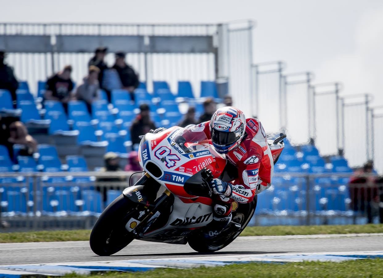 Andrea Dovizioso, en el circuito de Phillip Island.