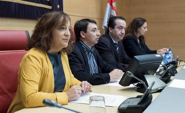 La eurodiputada Iratxe García presenta un informe sobre políticas de cohesión de la UE para afrontar el cambio demográfico.