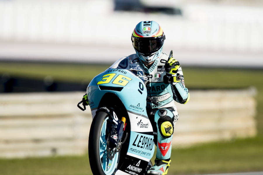 El piloto español de Moto3 Joan Mir.