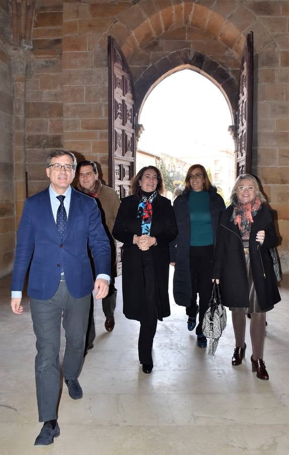 La Junta de Castilla y León ha concluido la restauración de las bóvedas y la cúpula de la torre de la Colegiata de San Miguel, con motivo de la próxima exposición que se celebrará en 2018