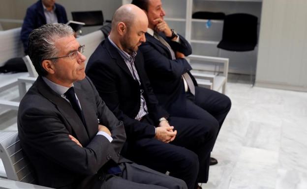 Francisco Granados en la Audiencia Nacional.