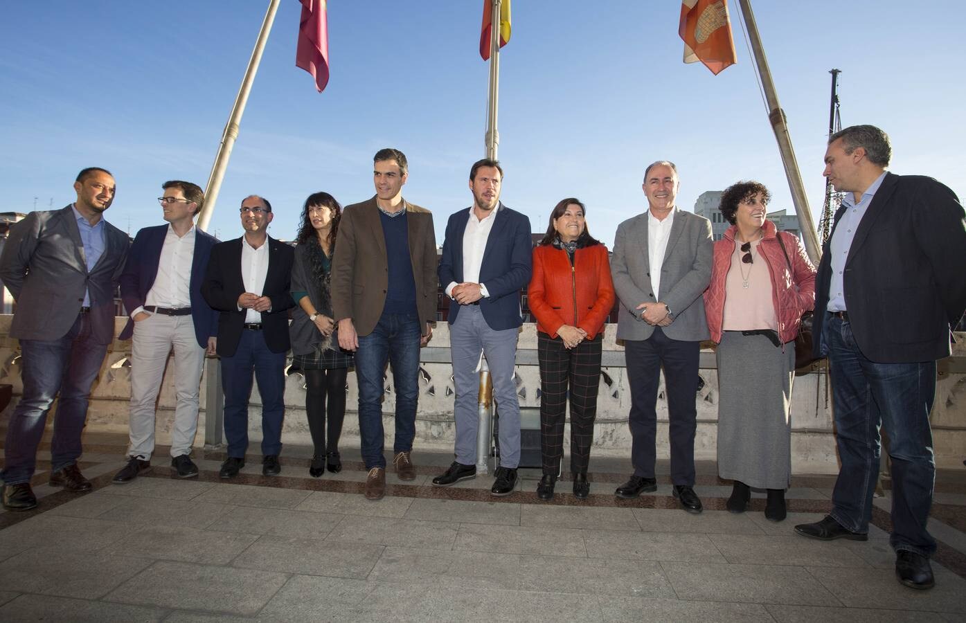 El secretario general del PSOE se reúne hoy y mañana en la capital vallisoletana con la Comisión Permanente socialista, el núcleo duro del PSOE federal