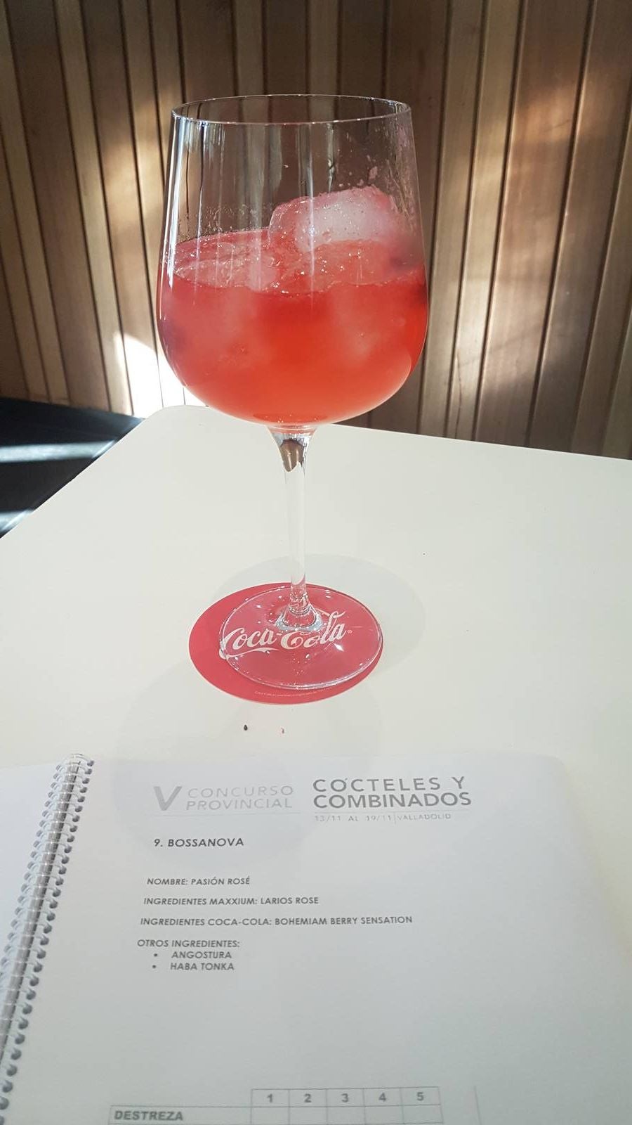 El concurso se enmarca dentro del Feria Internacional Cocktail Bar (FIBAR) que se celebra en Valladolid