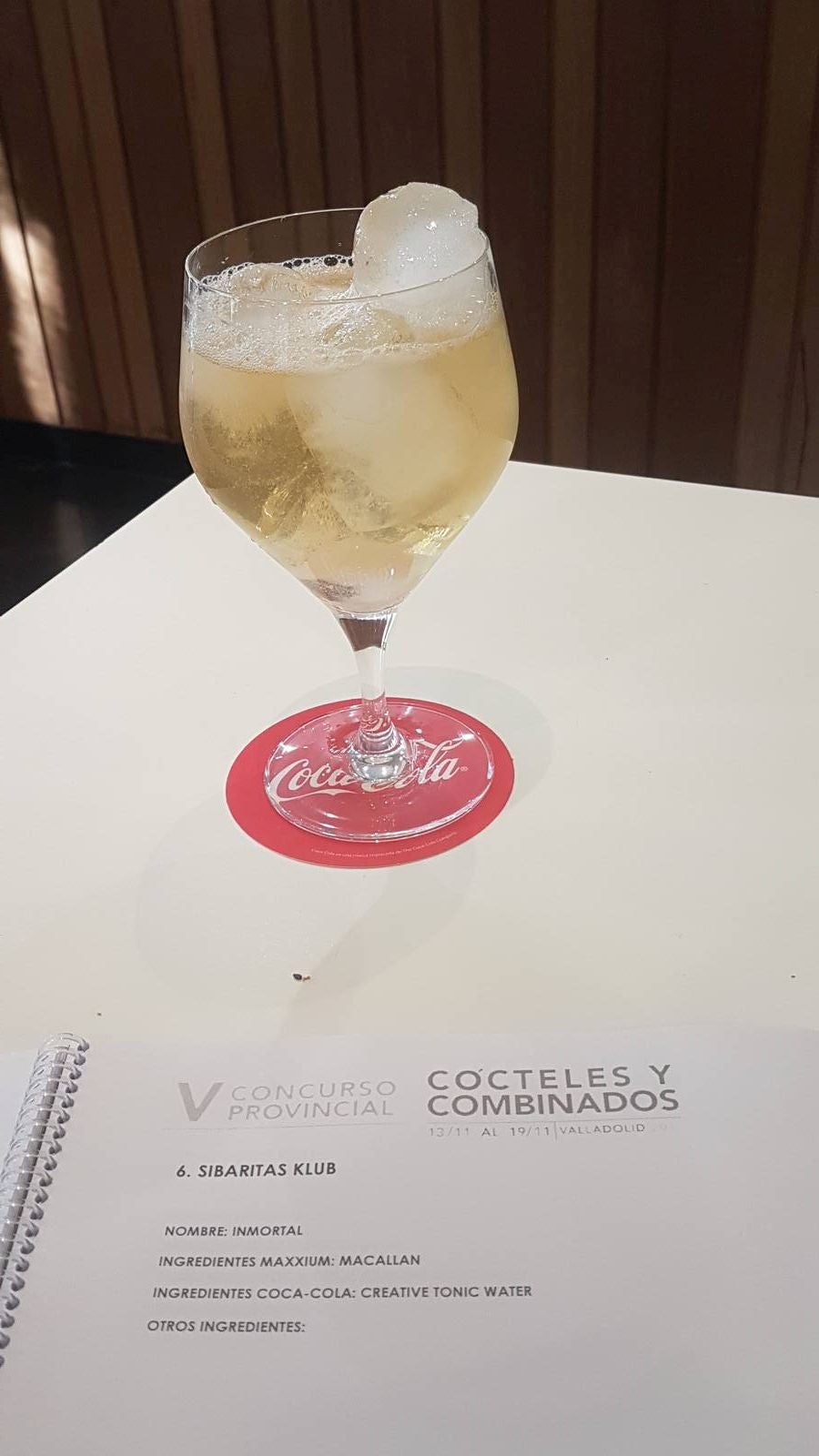 El concurso se enmarca dentro del Feria Internacional Cocktail Bar (FIBAR) que se celebra en Valladolid