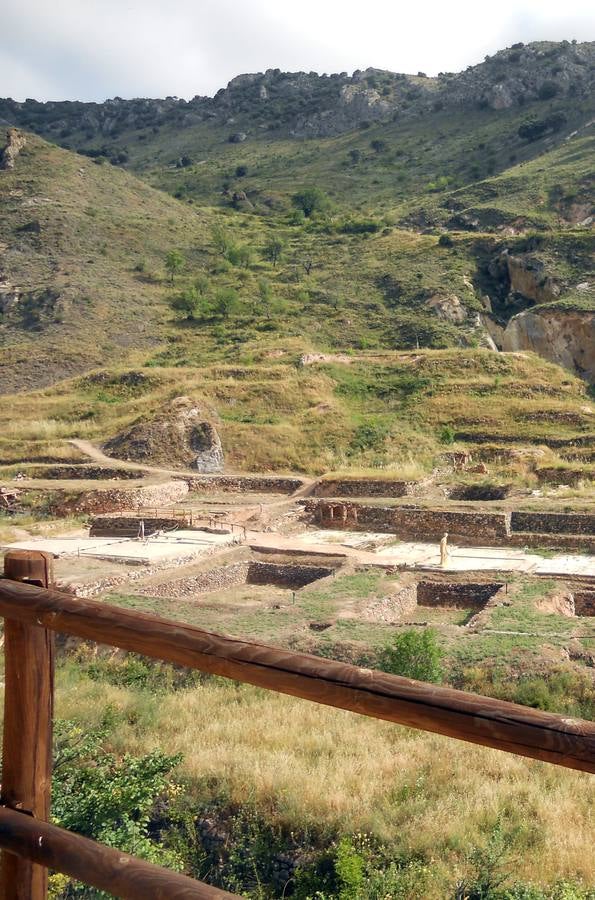 Las salinas de Poza de la Sal.