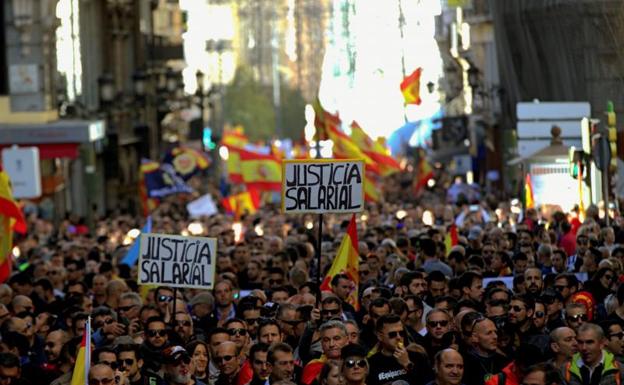 Manifestación en Madrid.