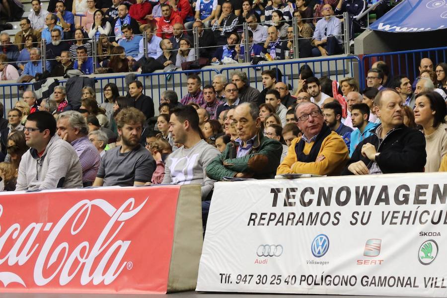 Un Coliseum lleno hasta la bandera volvió a vibrar con el San Pablo Burgos, a pesar de la derrota frente a Baskonia