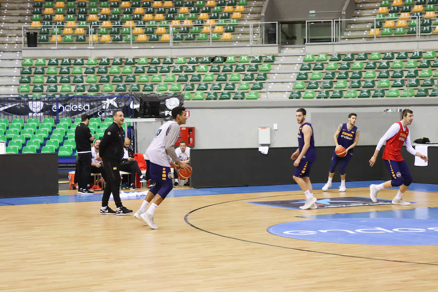 Entrenamiento de la Selección Española en Burgos