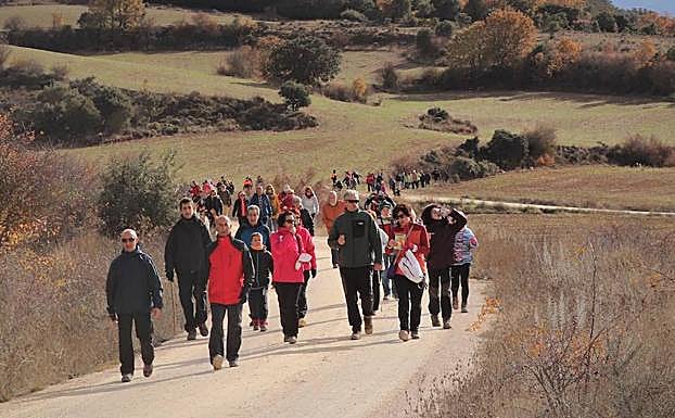 Atapuerca e Ibeas han celebrado la Marcha a los Yacimientos