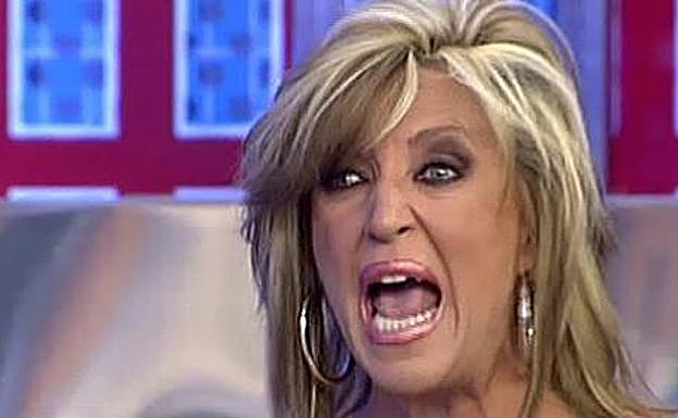 La colaboradora de 'Sálvame', Lydia Lozano. 