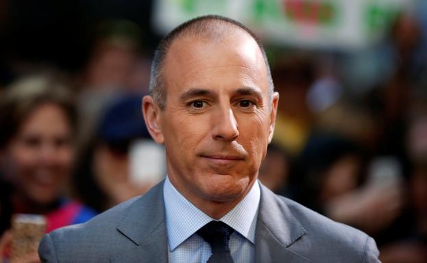 El presentador Matt Lauer.