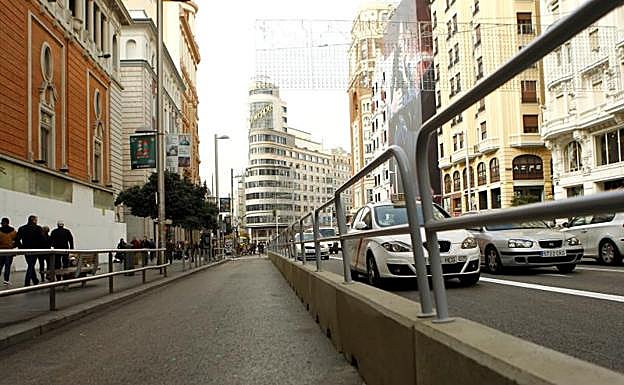 Vista de la Gran Vía.