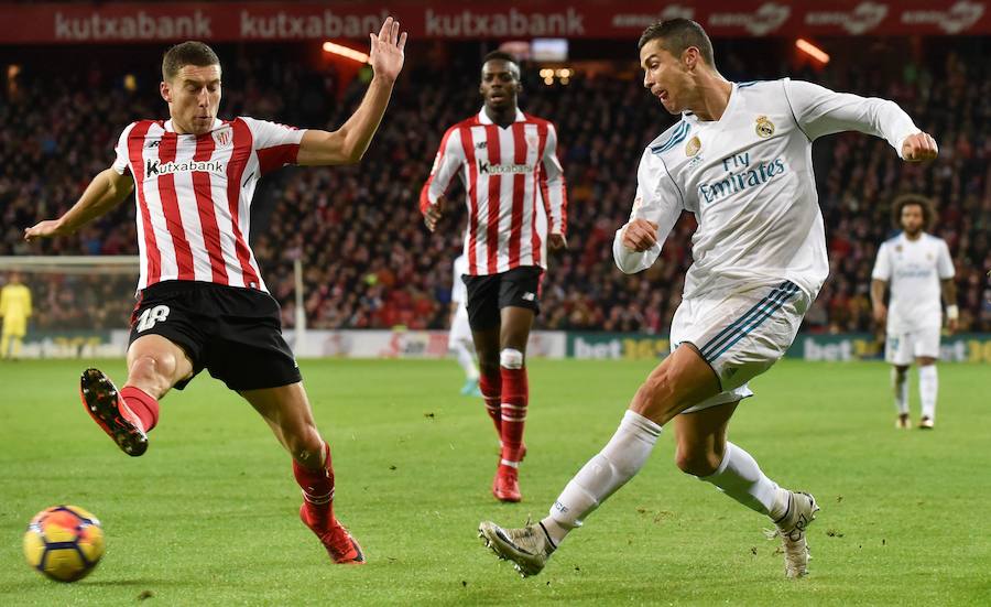 El conjunto blanco no logró pasar del empate en San Mamés en un partido en el que ningún equipo consiguió hacer gol.