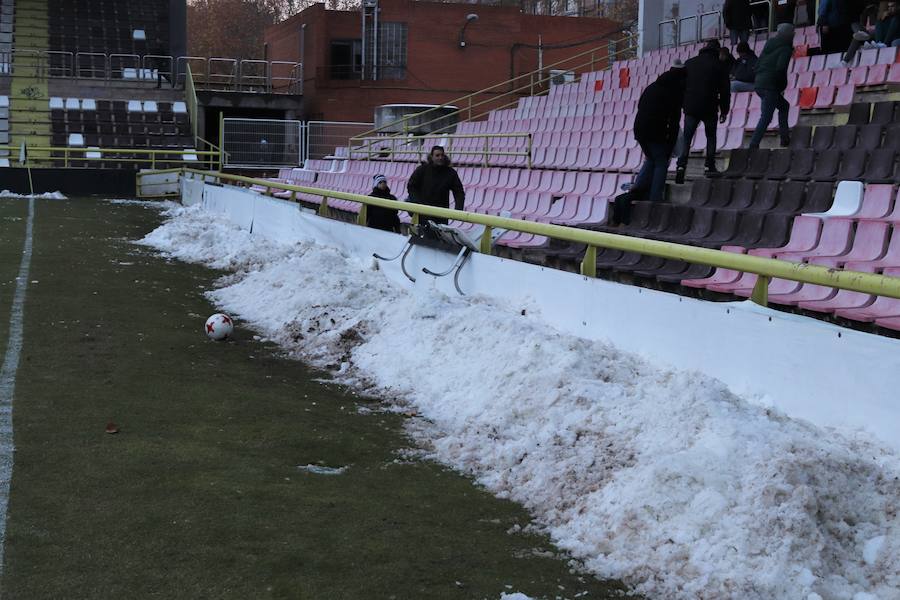 El encuentro ha finalizado con un empate a cero.