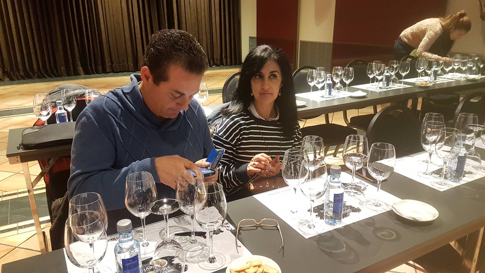 Cata de vinos Cuatro Rayas organizada por El Norte de Castilla