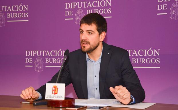 David Jurado, portavoz del PSOE en la Diputación